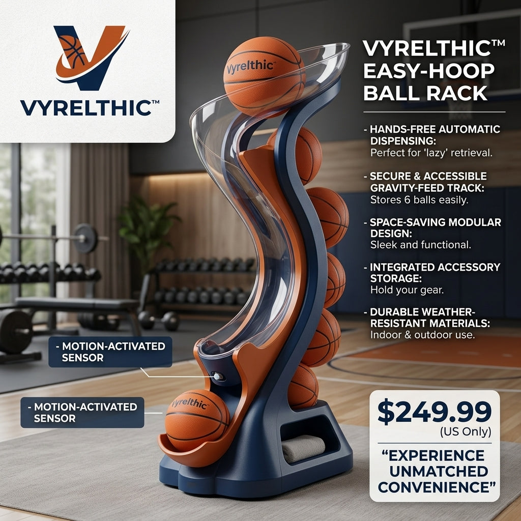 VYRELTHIC™ Easy-Hoop Ball Rack